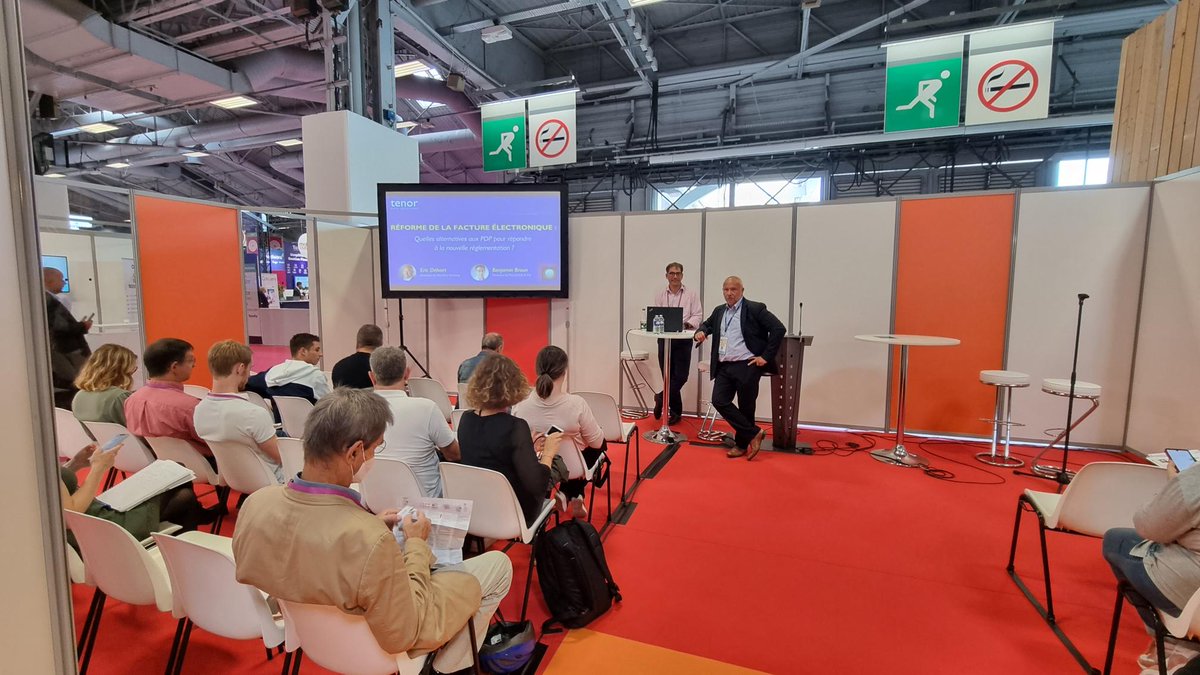 Tenor Data Solutions (@tenor_solutions) on Twitter photo 🚨 <a href="/SalonsSolutions/">SalonsSolutions</a>
Rendez-vous maintenant en Salle Paris pour l'atelier "Réforme de la facture électronique, quelles alternatives aux PDP pour répondre à la nouvelle réglementation ?" animé par les experts de Tenor ! 🚨 <a href="/SalonsSolutions/">SalonsSolutions</a>
Rendez-vous maintenant en Salle Paris pour l'atelier "Réforme de la facture électronique, quelles alternatives aux PDP pour répondre à la nouvelle réglementation ?" animé par les experts de Tenor !