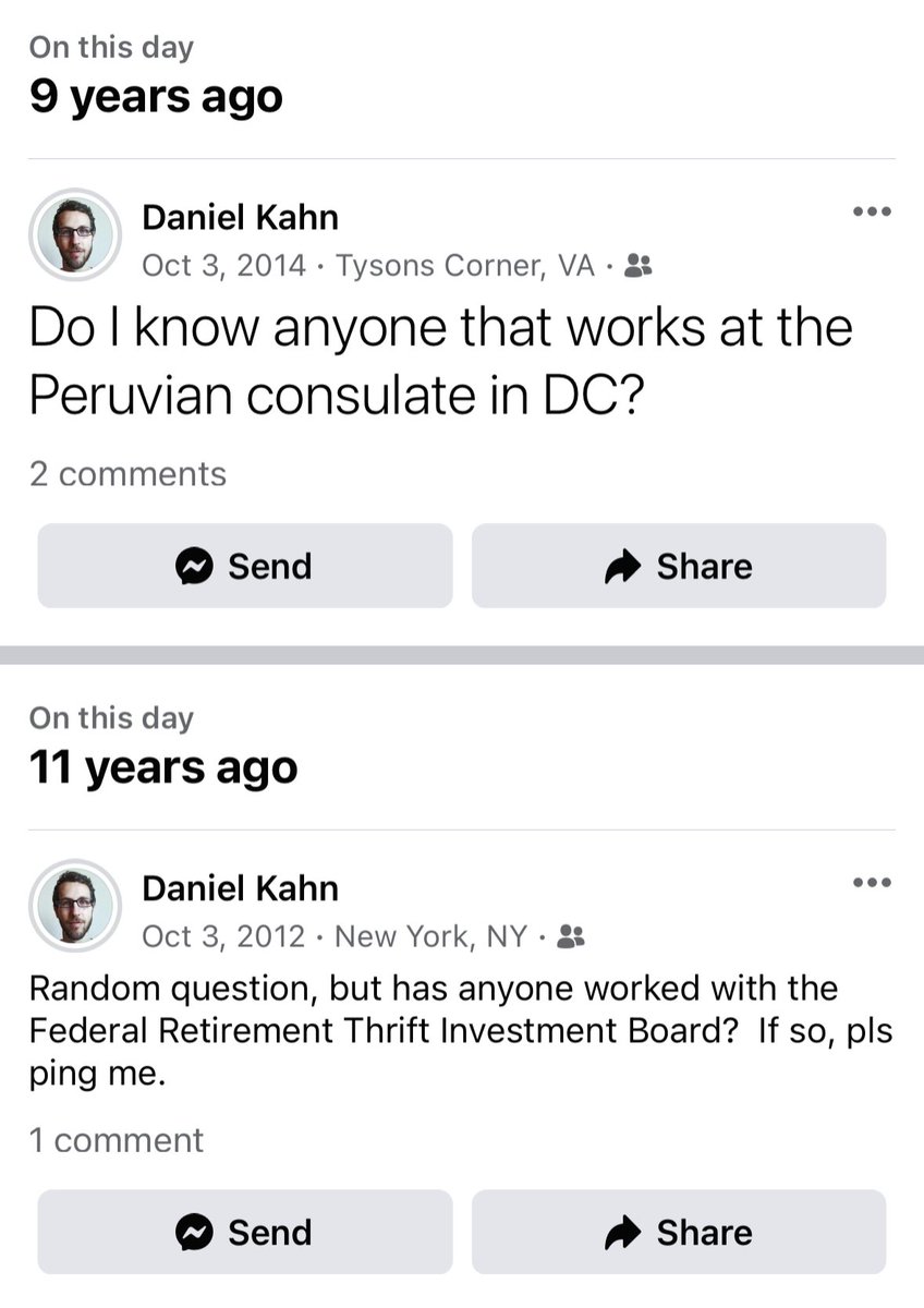 Apparently I used to use Facebook like Twitter? 🤔