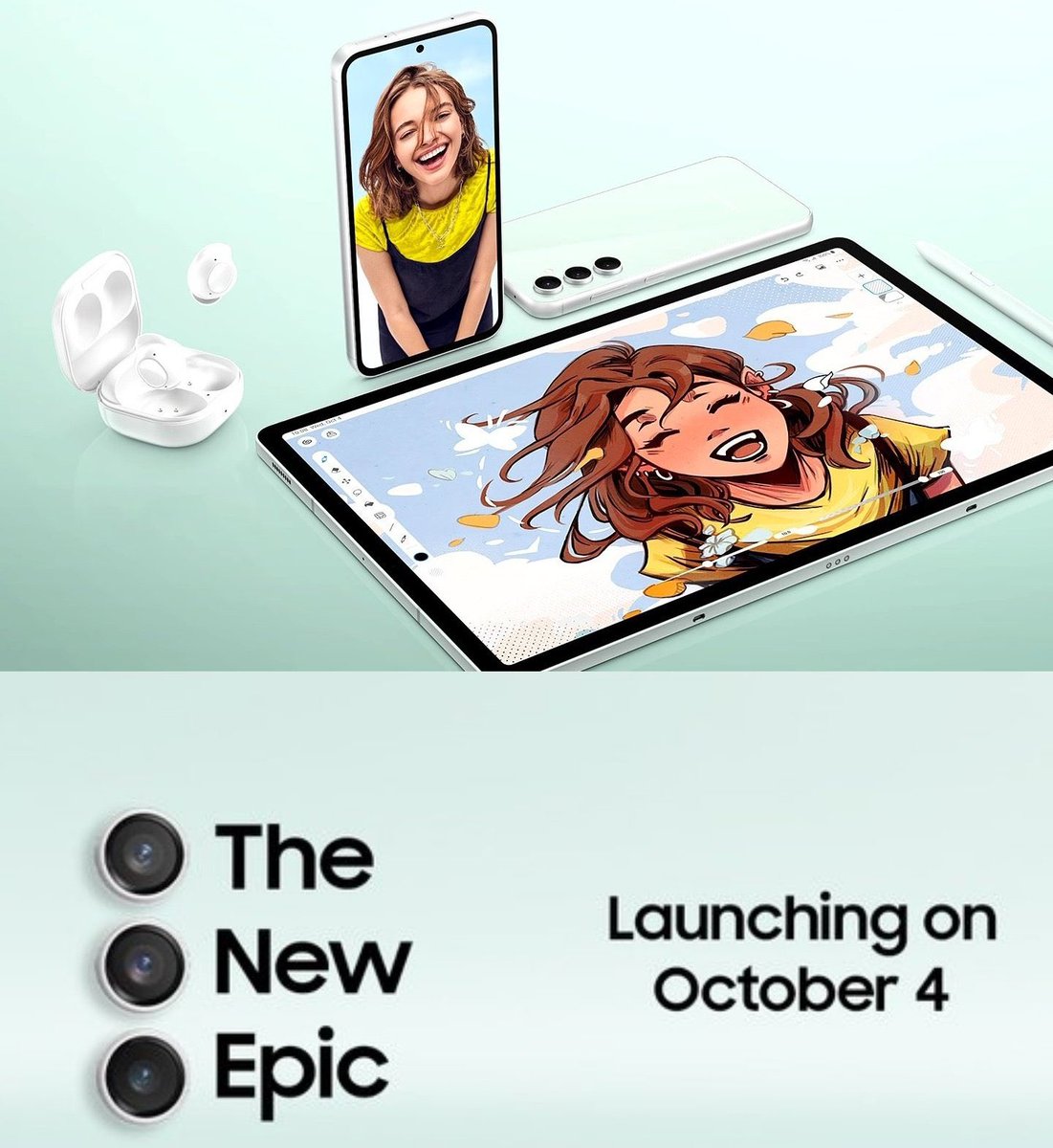 tmktechfamily's tweet image. October 4 is jam-packed with tech launches:
1️⃣ Google unveils Pixel 8 series
2️⃣ Samsung Galaxy S23 FE arrives 📱
3️⃣ Vivo V29 series lands in India 🇮🇳
4️⃣ Android 14 drops for Pixel users 🤖
🚀 #TechLaunches #October4 #Pixel8 #GalaxyS23FE #VivoV29 #Android14