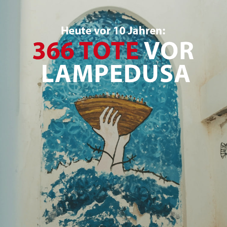 Heute vor 10 Jahren ereignete sich vor #Lampedusa eines der schwersten Schiffsunglücke im Mittelmeer.
Vielleicht erinnert ihr euch an die Bilder von unzähligen Särgen, die um die Welt gingen.
Damals schworen viele Politiker: "Nie wieder"