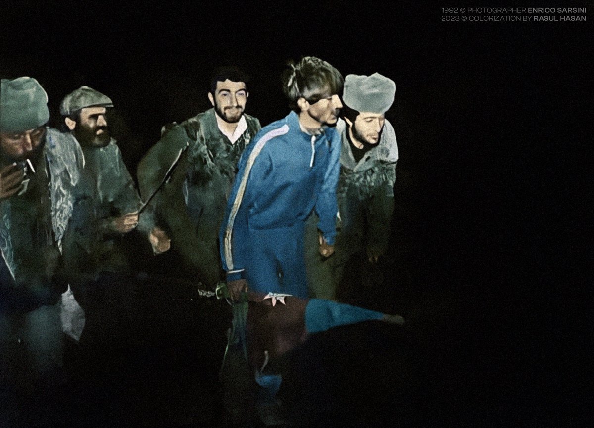 rasulhasancom's tweet photo. Natiq Qasimov's story is very touching. But what makes it so poignant is not just what has been written and talked about, but even more so the photographs. The entire story was captured by Italian photographer, journalist Enrico Sarsini, who was there during the I #Karabakh war. https://t.co/XZwR8bAukr