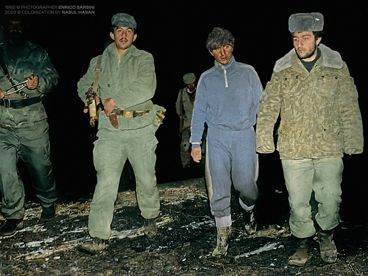 rasulhasancom's tweet photo. Natiq Qasimov's story is very touching. But what makes it so poignant is not just what has been written and talked about, but even more so the photographs. The entire story was captured by Italian photographer, journalist Enrico Sarsini, who was there during the I #Karabakh war. https://t.co/XZwR8bAukr