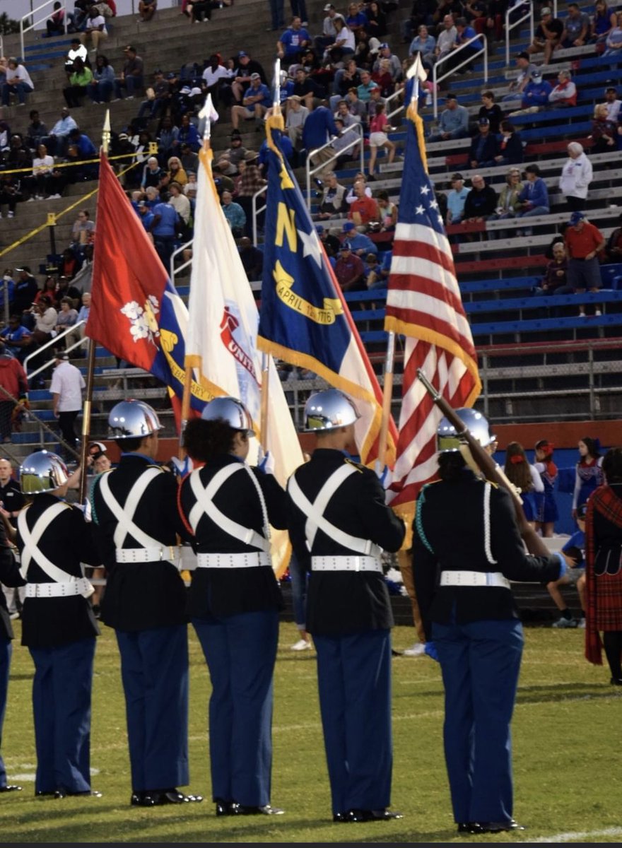DawsonBlue42's tweet image. Presenting colors during homecoming with JROTC. Can you find me?!  #JROTC #Leadership #Service #BecomingABetterCitizen