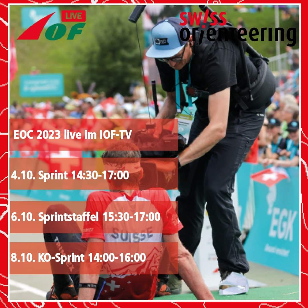 Morgen beginnt die OL-EM in Italien! Das Schweizer Team möchte in 3 Rennen 4 Medaillen gewinnen. Die Rennen können live im IOF Web-TV mitverfolgt werden.
@srfsport <a href="/IOForienteering/">IOF Orienteering</a>
