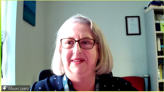 <a href="/alisonleary1/">Prof Alison Leary 💙#ProtectNurse</a> speaking at #QNI2023:  "We have 50,000 RN vacancies in England, what we're seeing is front line dilutions. We've got pandemic pressures, lots of burn out."