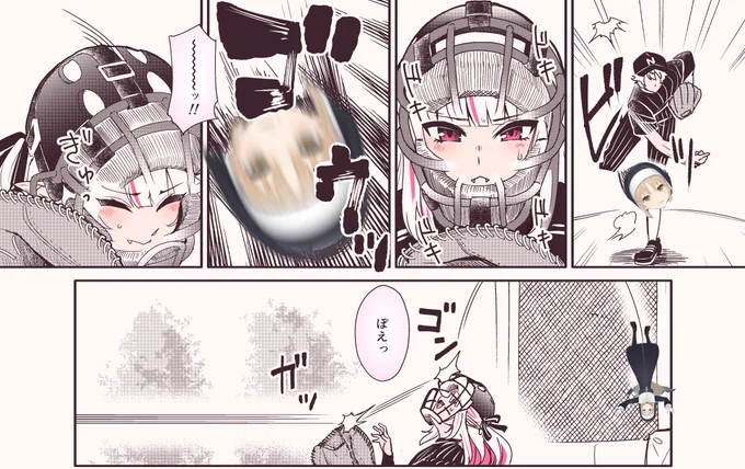 何かを飛ばしてる絵があんまり無くってェ…… #クレア発射