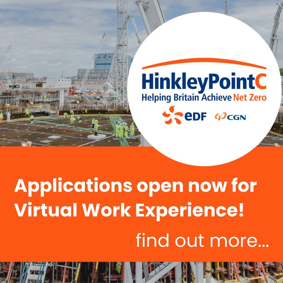 Start (@start_profile) on Twitter photo Are you a school based in the South West? We have a Virtual Work Exprience opportunity with Hinkley Point C for students interested in construction and engineering. To find out more email support@u-explore.com Are you a school based in the South West? We have a Virtual Work Exprience opportunity with Hinkley Point C for students interested in construction and engineering. To find out more email support@u-explore.com