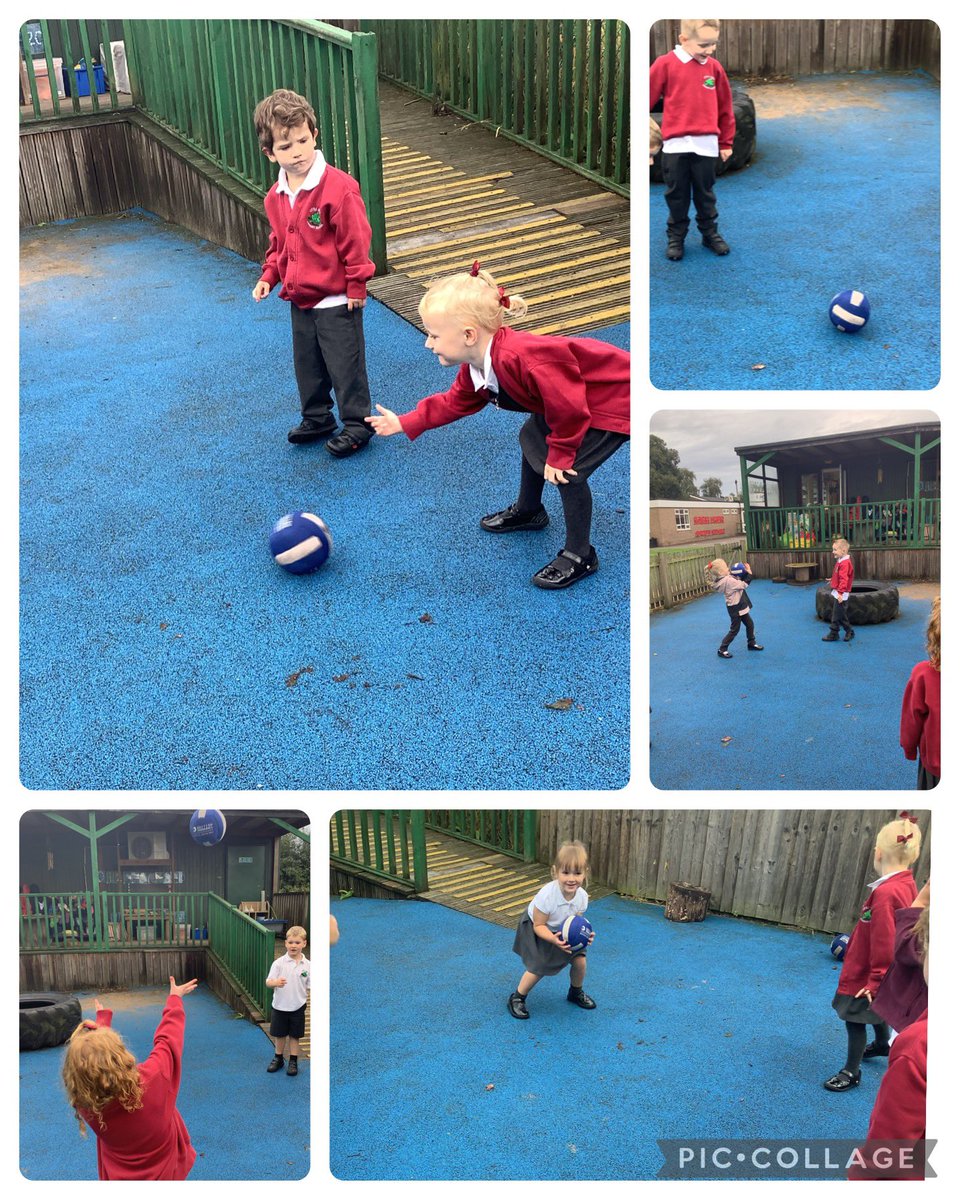 LittleLeighSch's tweet photo. What a busy morning in Reception. We created a story map, made a repeating pattern caterpillar and worked on our throwing and catching/rolling skills! You are all working so hard Reception. #llpseyfs #llpsmaths #llpspe https://t.co/iSnTOyixZV