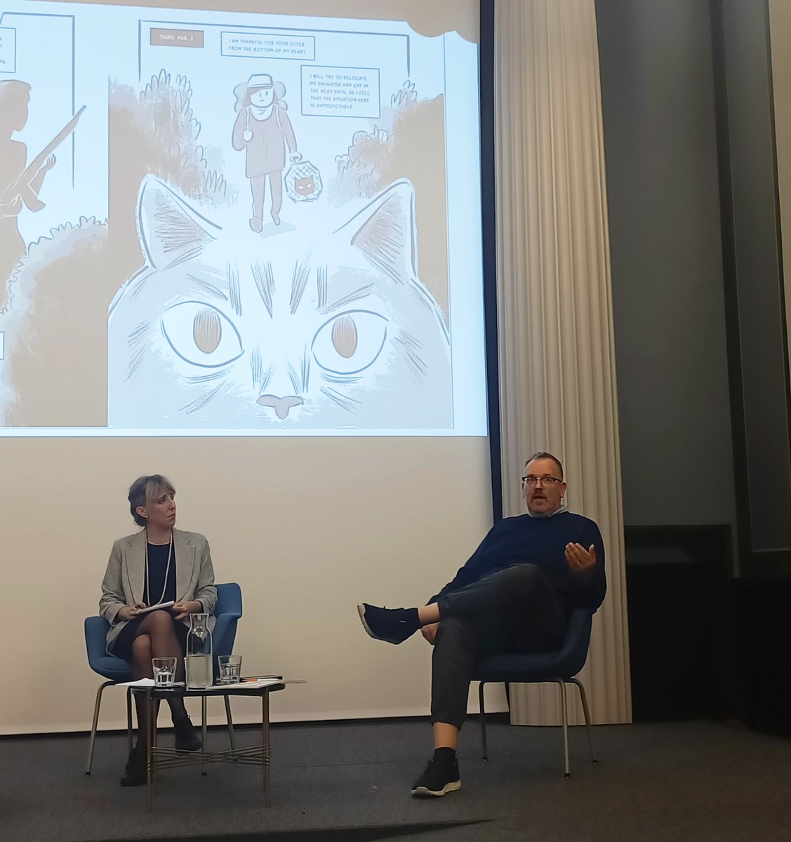 Last week, Karin H. Zelano led a conversation about research comics, storytelling and forced migration. Maja Janmyr and Gregg Bucken-Knapp discussed the value and challenges of using research comics as a method. Thank you to all who participated and asked questions!