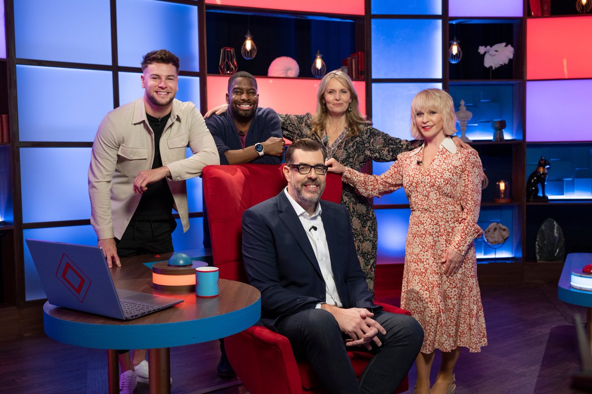 So this is airing all week. #houseofgames If you missed yesterday’s and you’re interested, you can watch on catch-up. Was lots of fun.