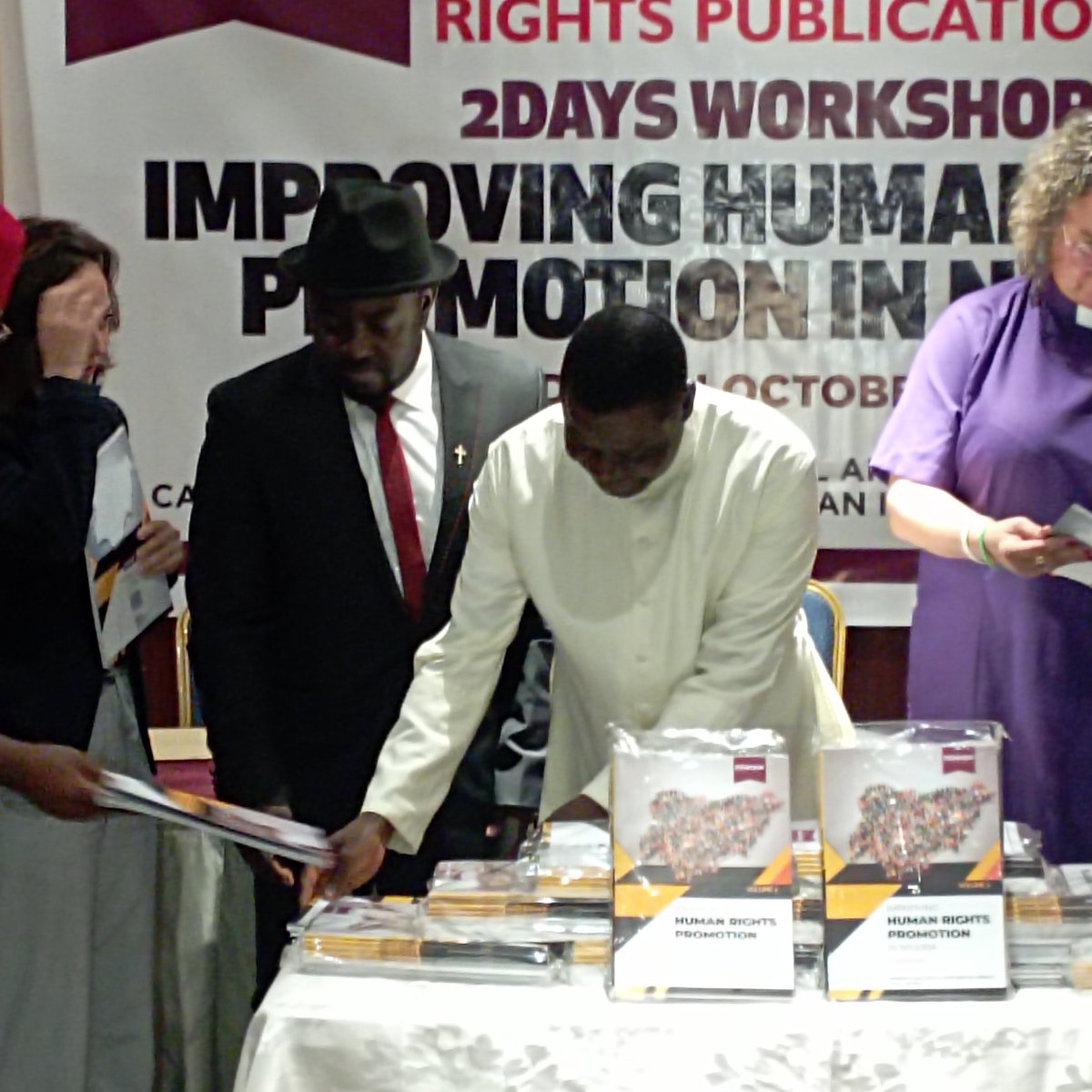 fjsamari's tweet image. The Human Rights reader volume 2. Great work #Misereor