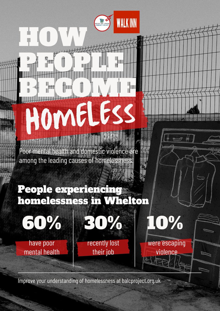 Homelessness is not a choice, but rather a journey that many find themselves in. 

#StrongerTogether