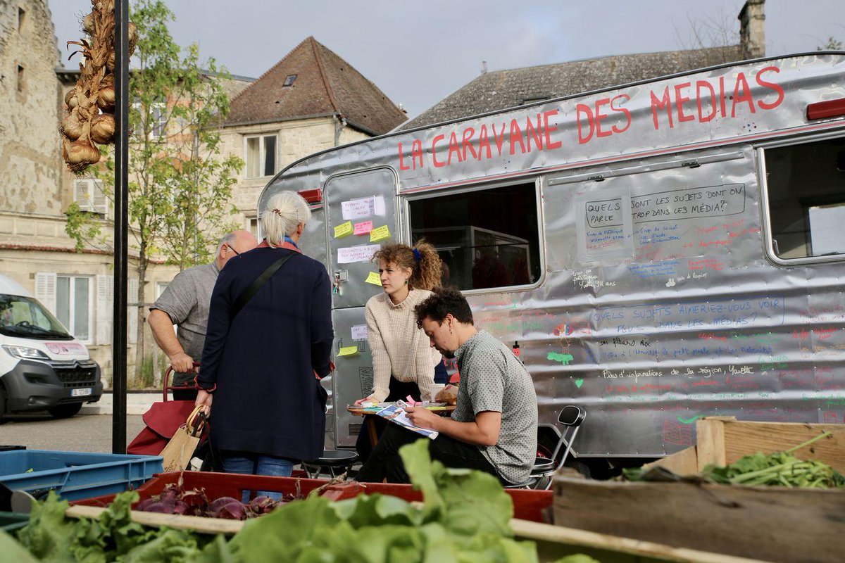 📰 « Je boycotte les médias, ça me démoralise » 

➡️ Dans l’Aisne, la caravane des médias donne la parole aux éloignés de l’info 
la-croix.com/culture/lAisne…