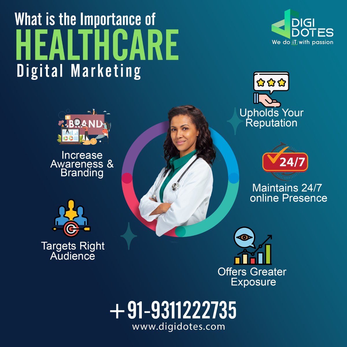 DDotes's tweet image. Embrace the Power of Healthcare Digital Marketing! Your wellness, our expertise!
Contact us: +91 9311222735 digidotes.com/healthcare/
#DigidotesHealthcare #DigitalMarketing #HealthcareHeroes #digidotes #healthcare #healthcaredigitalmarketing #digitalmarketing #healthcaremarketing