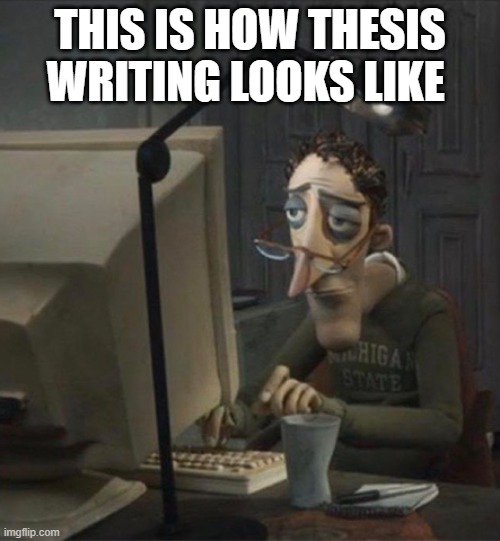 AssignmentTreat's tweet photo. When you thought thesis writing would be a breeze, but it looks more like a never-ending quest! 😅

#AssignmentHelp #Assignments #writingtips #Memes #memecoin https://t.co/Tr9CegNC7V