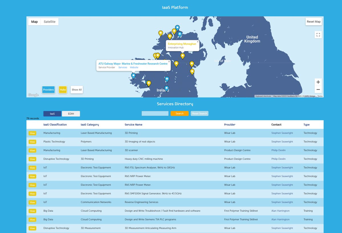 🚀Launching on the 6th of October: The <a href="/Entirl/">Enterprise Ireland</a>  #IaaSproject Directory of Services‼️

Over 1⃣0⃣0⃣ disruptive tech solutions await manufacturing #SMEs, bridging you to the future of #innovation.

🔎Dive in and discover the world of #AI, #Robotics, #IoT, &amp; more.

#InnovateWithIaaS