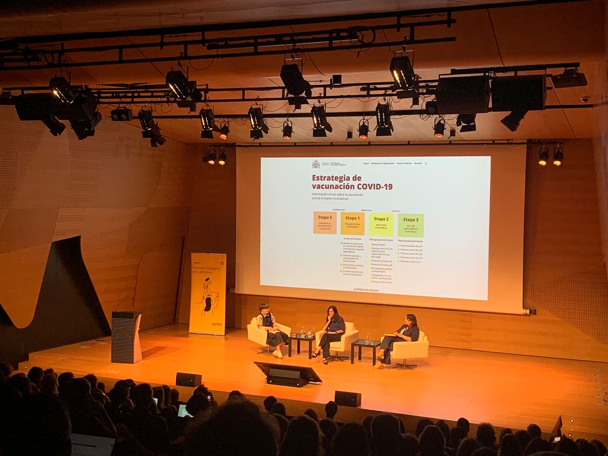 🟡 <a href="/delia2d/">Delia Rodríguez</a> vincula el periodismo y la comunicación clara
▪️No buscar el estilo sino la claridad
▪️Obsesionarse con el formato
▪️Entender la accesibilidad en un sentido amplio
Ideas que fueron brújula para su trabajo en proyectos como la web de la estrategia de vacunación.