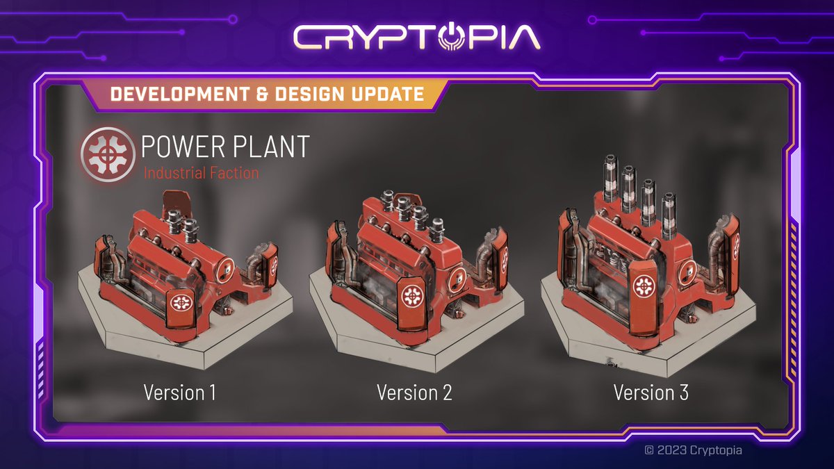 CryptopiaOFCL's tweet photo. Development &amp; Design Update

Discover the Power Plant concept art of the Industrial faction; heart of Cryptopia's economy, powering our factories, ambitions, and endless profits.

https://t.co/PM5LmTwiVi
https://t.co/wpZTUWORF7

#Cryptopia #CryptopiaDesign #CryptopiaDevelopment https://t.co/TimAD1mDx8