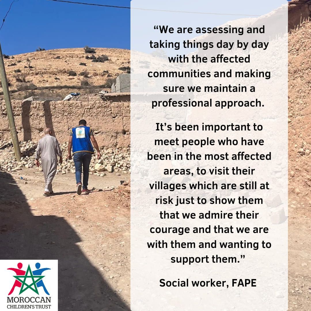 Moroccan Children's Trust tweet media