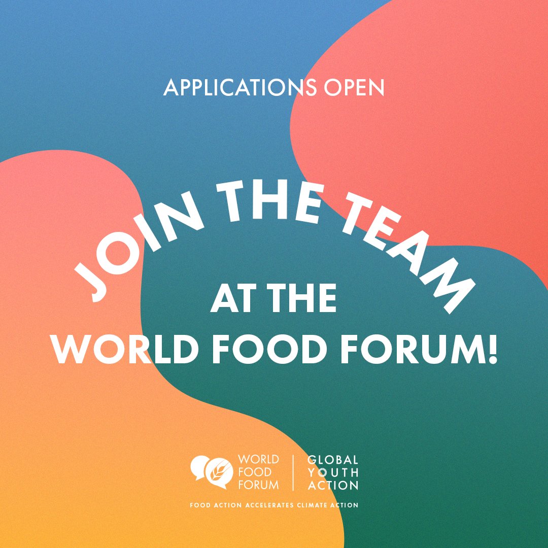 World_FoodForum's tweet photo. 📢 Join the World Food Forum! Are you passionate about youth, food security, sustainability, and making a real impact in the world?  Apply now: https://t.co/gaOFxOHDnU

#ClimateAction #FoodAction https://t.co/BCuRusgiBi
