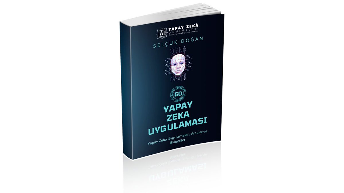 YapayZekaGunluk's tweet photo. Her geçen gün yapay zekayla ilgili bilgiler katlanarak artıyor. 

Ben de tanıtımını yaptığım uygulamaları "50 Yapay Zeka Uygulaması" isimli bir kitapta topladım.

- Her uygulamayla ilgili ayrıntılı anlatım
- Toplamda 240 sayfa
- Aranabilir PDF
- 10 farklı kategori

Önümüzdeki 24 saat boyunca ÜCRETSİZ

Bu paylaşımı beğenin ve yorumlara "👋" yazın. Kitabın bağlantısını DM göndereceğim! 

(DM yoluyla göndermem için beni takip etmelisiniz.)