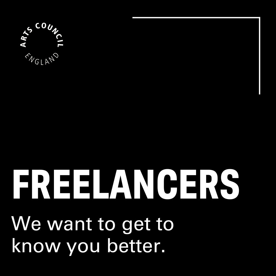 📣 Help build a picture of the freelance workforce! For the first time, we’re building a picture of the freelance workforce in all of the artforms and disciplines we support and we want to hear from YOU 🔗 protect-eu.mimecast.com/s/YKgnCq7Njh1l…