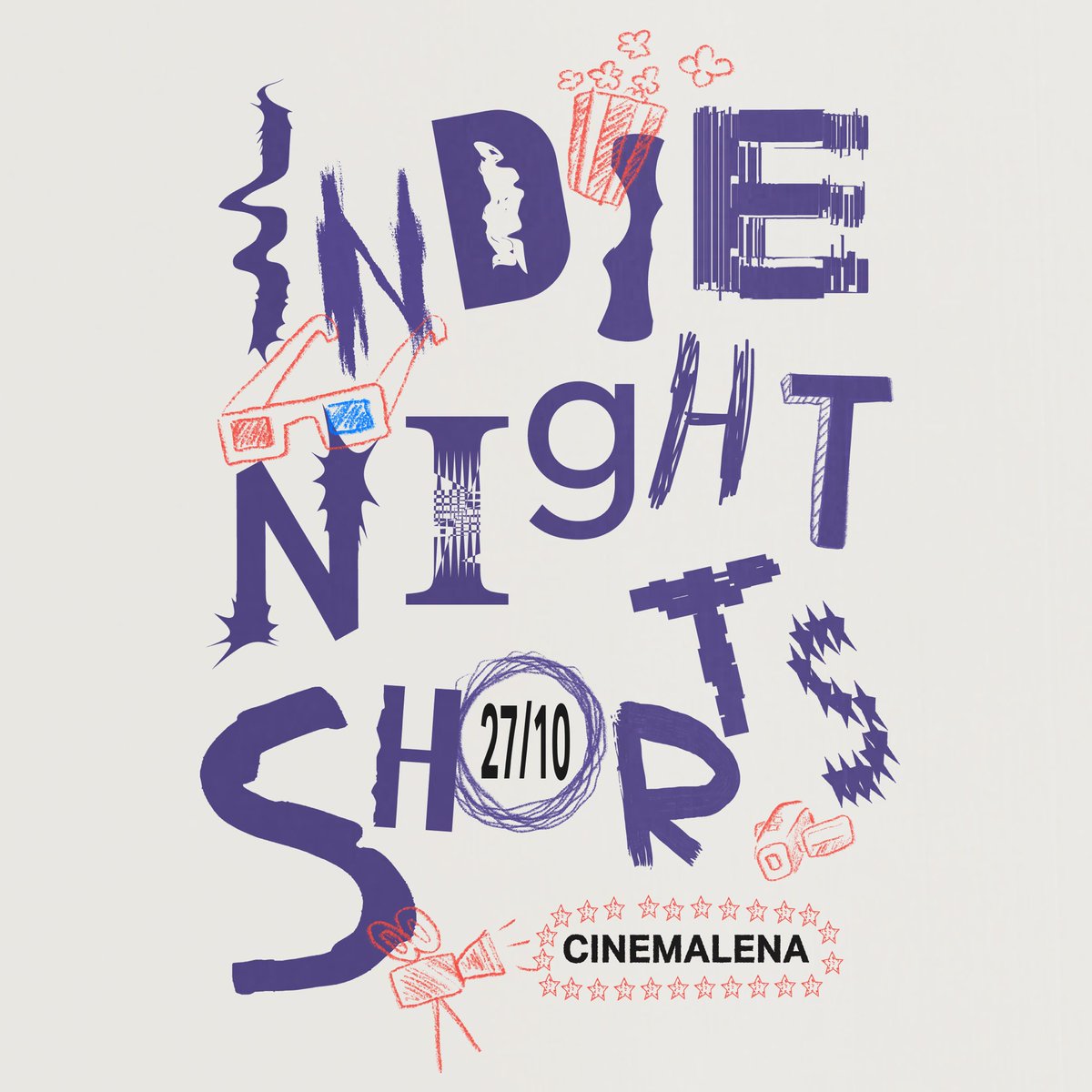 INDIENIGHT SHORTS
<a href="/cinemalena/">Кинотеатр Лена</a> 

Мы возвращаемся с форматом не просто вечеринки, но кинотусовки в самом душевном кинотеатре города.
У вас есть шанс показать свое творчество на большом экране и получить денежный приз! 
Подробности в нашем телеграмчике: 
t.me/indienightparty ✨