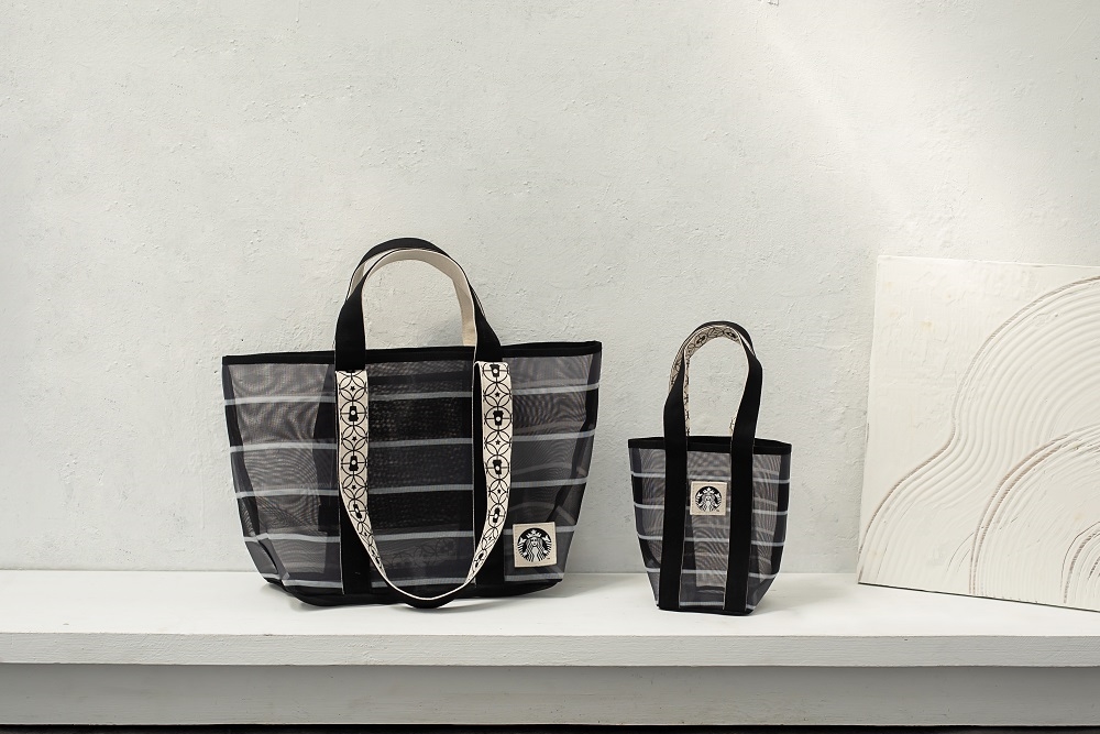 台湾 スターバックス レザーペーパー 漁師バッグ トートバッグ 台湾