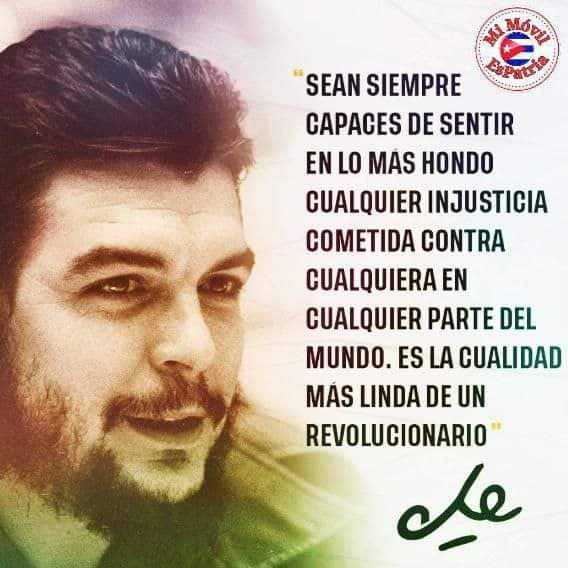 Por la paz y la integración de los pueblos, un ejemplo  para todos los tiempos. #CheVive  #AnapCuba