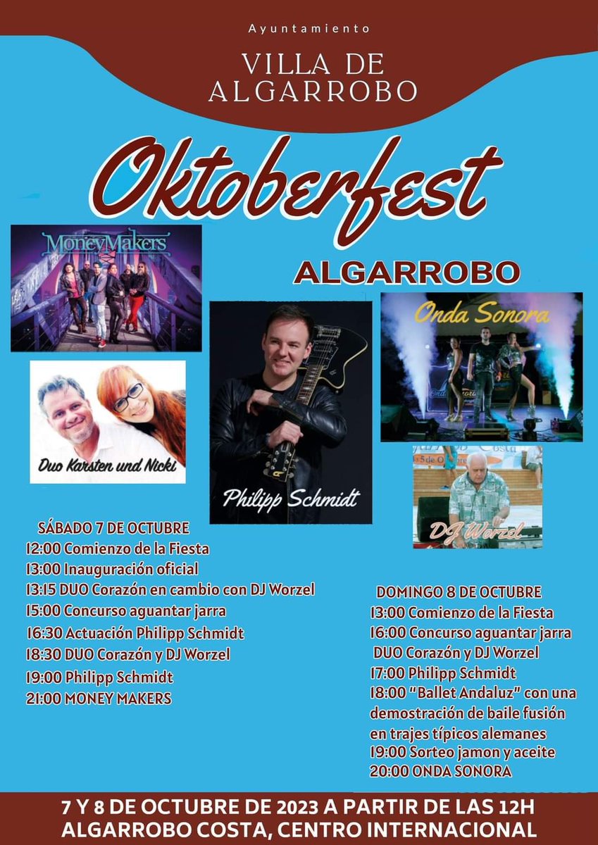 Oktoberfest en Algarrobo 💚🍻 #TurismoAxarquíaCostadelSol