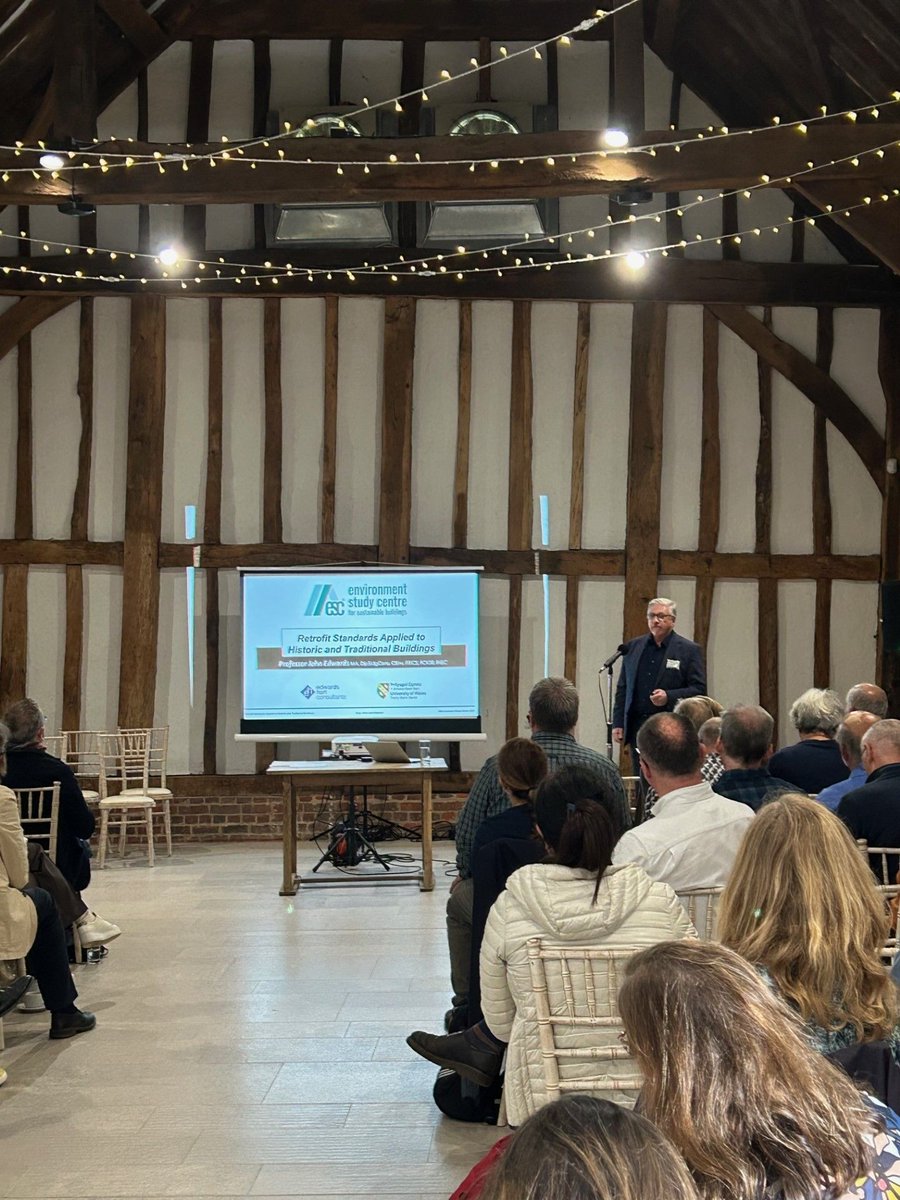 Looking forward to learning from Prof. John Edwards about Retrofit Standards Applied to Historic and Traditional Buildings
#AABC #AABCConference23 #Architect #Building #Conservation #HeadstoneManor #Harrow #HistoricBuildings