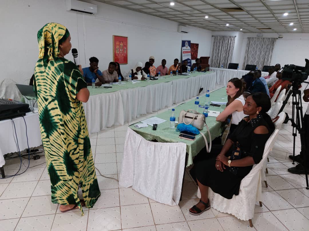 CSOagainstGbv's tweet photo. Today @WomenInLiberat1, a member of the @CSOagainstGbv is holding a daylong training for Social Media influencers on FGM. 

#FGM is not a women’s issue; it affects the entire community. Engaging men and boys in the conversation, as allies and advocates, creates lasting change. https://t.co/adpyt1PBfS