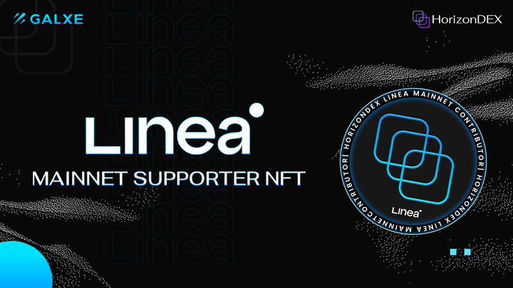 🤩Exciting News!! 

In the spirit of the <a href="/LineaBuild/">Linea.eth</a>  Voyage XP Campaign, we're thrilled to announce our own campaign! 🎉 

To show our appreciation for your support in driving Linea's growth, we're issuing a special token of gratitude for HorizonDEX Mainnet users🙏

Campaign