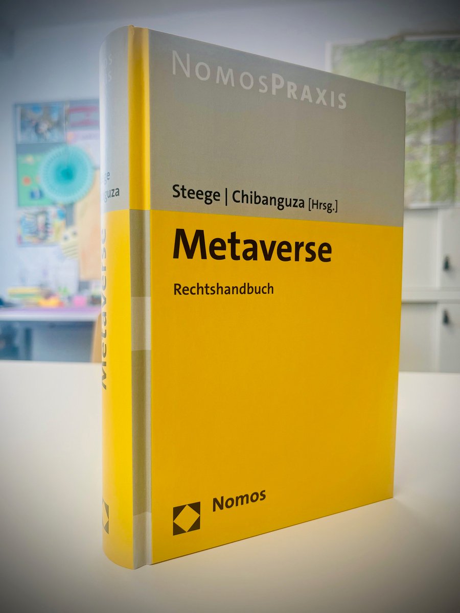Institut für Theorie und Zukunft des Rechts (UIBK) (@futurelawuibk) on Twitter photo Mit einem Kommentar zum Metaverse-Recht beteiligen sich auch Caroline Böck, Martin Müller und <a href="/MCKettemann/">Matthias C.Kettemann</a> vom Institut für Theorie und Zukunft des Rechts  an dem neuen Rechtshandbuch „Metaverse“. -->nomos-shop.de/nomos/titel/me… Mit einem Kommentar zum Metaverse-Recht beteiligen sich auch Caroline Böck, Martin Müller und <a href="/MCKettemann/">Matthias C.Kettemann</a> vom Institut für Theorie und Zukunft des Rechts  an dem neuen Rechtshandbuch „Metaverse“. -->nomos-shop.de/nomos/titel/me…