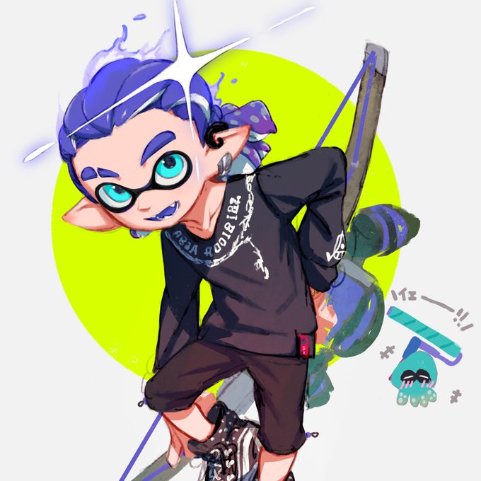 「inkling boy long sleeves」Fan Art(Latest)