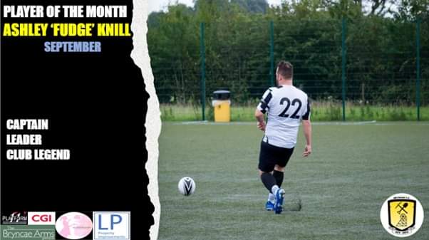 Bryncae FC (@bryncaefc) on Twitter photo Our very own, <a href="/fudge_knill92/">Fudge Knill</a>, is our reserve team player of the month for September!
With a tough start to the season for our reserves, Fudge has stepped up with his leadership presence on and off the pitch; helping the boys get the first win of the season!
ππ€UptheCaeβ½ Our very own, <a href="/fudge_knill92/">Fudge Knill</a>, is our reserve team player of the month for September!
With a tough start to the season for our reserves, Fudge has stepped up with his leadership presence on and off the pitch; helping the boys get the first win of the season!
ππ€UptheCaeβ½