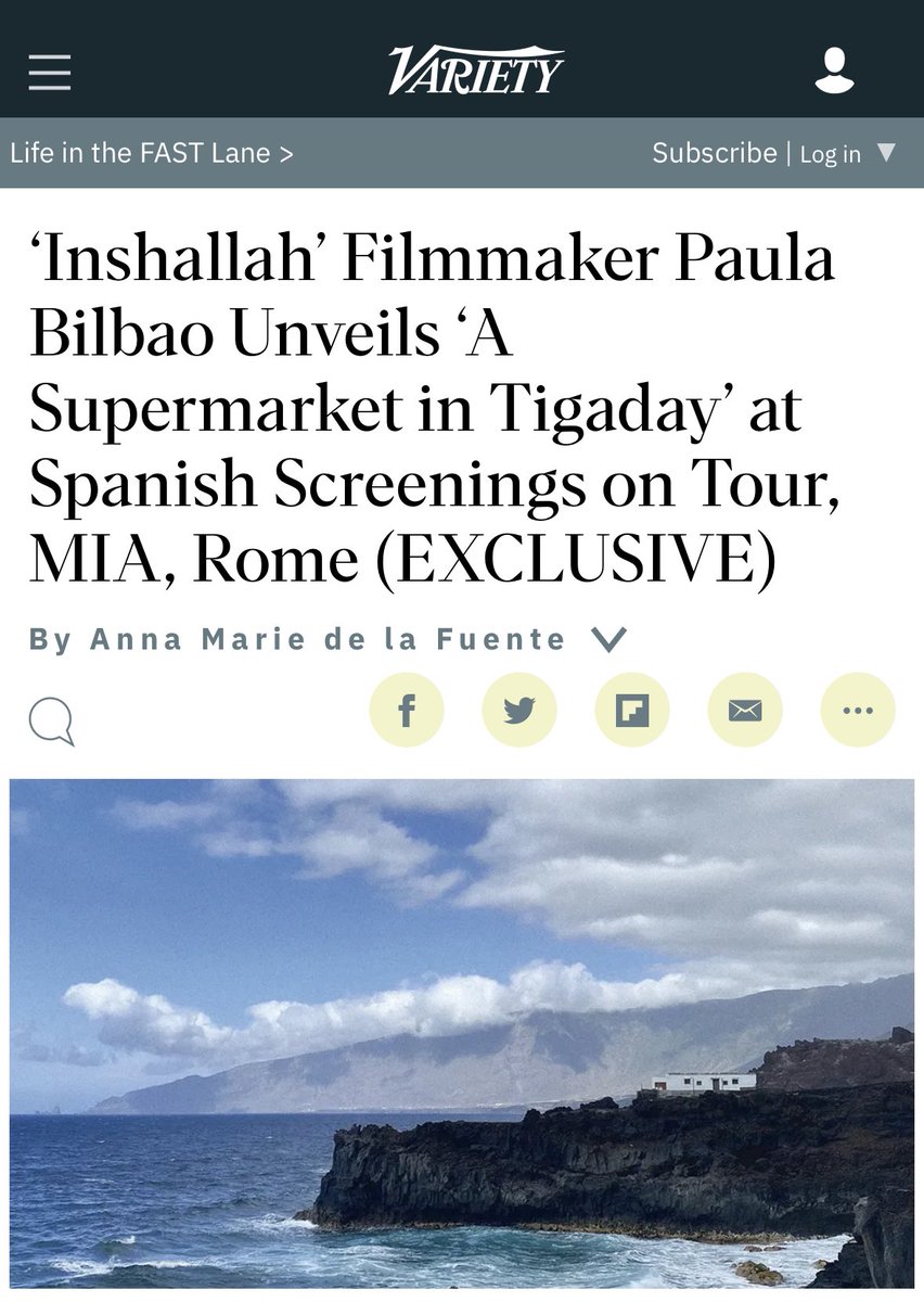 Felices de estar en <a href="/MIAmarket_Rome/">MIA | Mercato Internazionale Audiovisivo</a> y presentar nuestro proyecto ante la industria europea de la mano de <a href="/SpScreenings/">Spanish Screenings</a>.

Te dejamos el enlace de la noticia que nos dedicó <a href="/Variety/">Variety</a> con motivo de nuestra participación: variety.com/2023/film/glob…

Nos vemos en Roma!