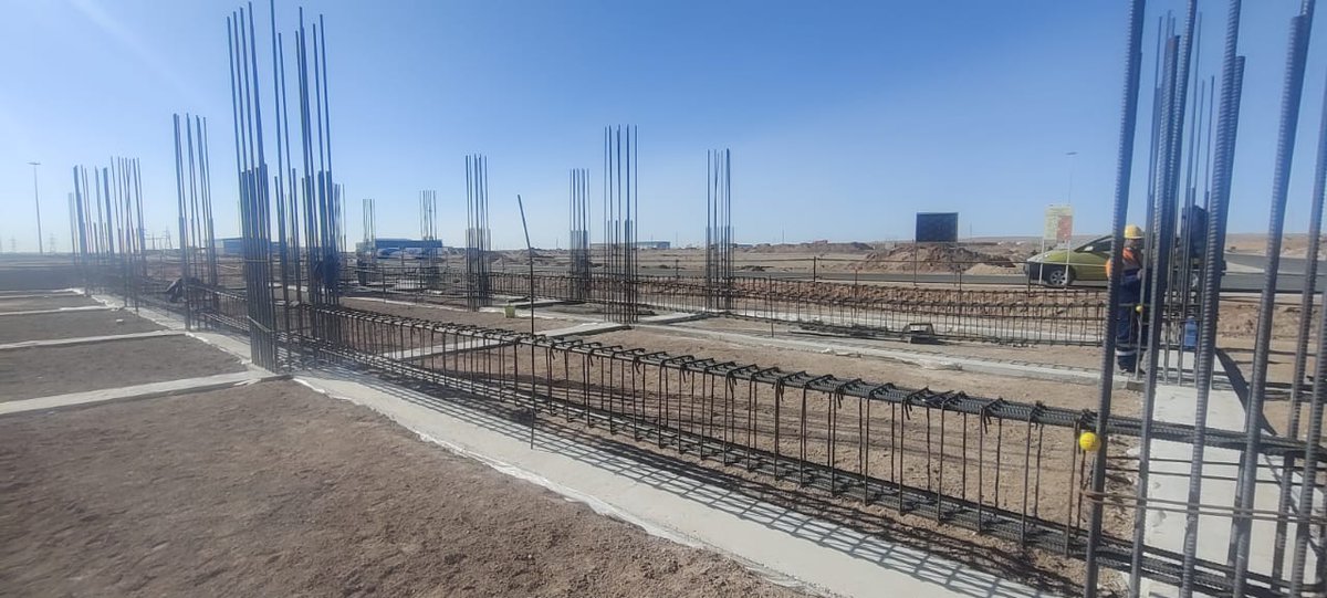MEIL_Group's tweet photo. For Mongolia's first greenfield oil refinery, the #MongolRefinery, #MEIL is executing EPC 02, 03 & 04 segments. You can see steel fixing underway for rafts and plinth beams of different #substations at the project site.
#Mongolia #FirstGreenFieldRefinery #CrudeOil https://t.co/7Z6qQYuBgY