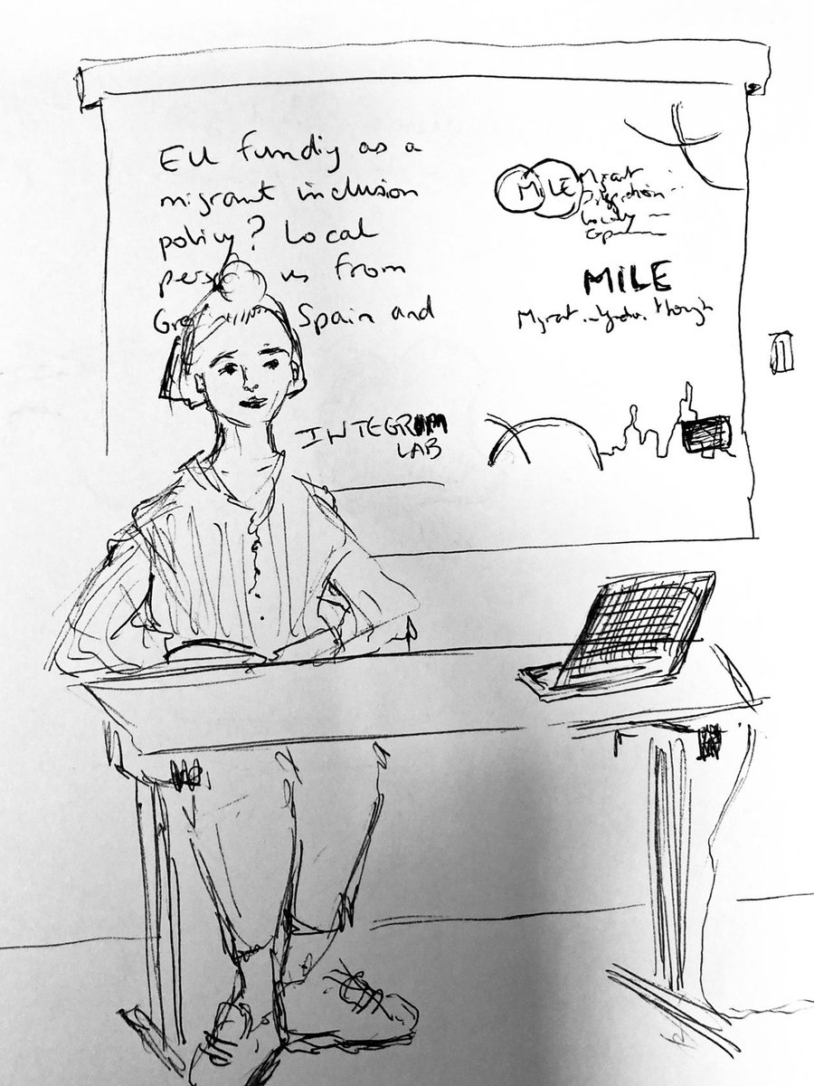 The results of the #MILEproject are being presented in various venues in Europe! After SISP, Amandine represented the Lab at @ESA RN27 mid-term conference in Lisbon. 
#migrationpolicy #citydiplomacy #Sustainability 
Blog post available here: integrim.eu/integrim-lab-p…