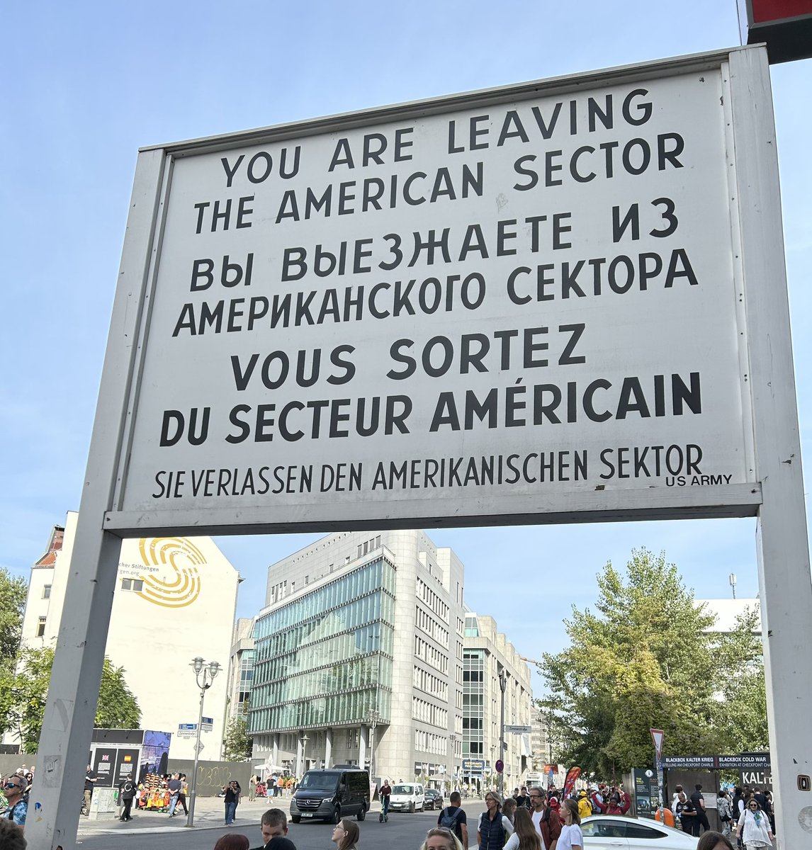 CaerleonComp's tweet image. Day 2 Berlin/Krakow Trip Checkpoint Charlie #authenticexperience #maximisingpotential  experiencing history