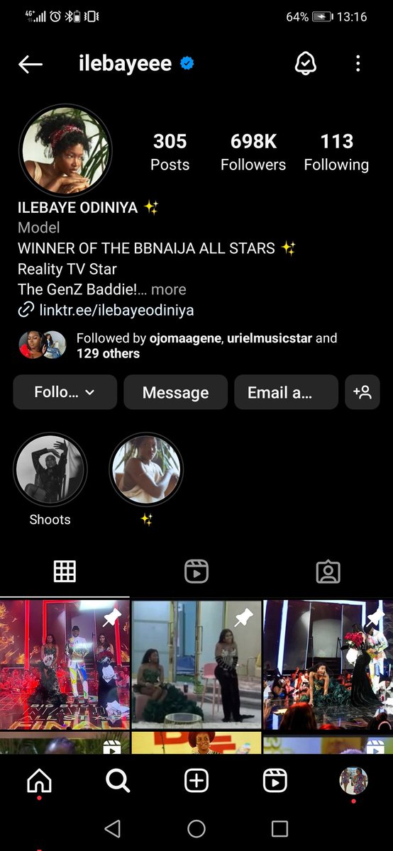 lynash_c's tweet photo. Lets get our babe to 700k before the grand prize presentation ILEBAYE THE ULTIMATE WINNER CONGRATULATIONS ILEBAYE #BBNaijaAllStars https://t.co/S9DjIL9SNP