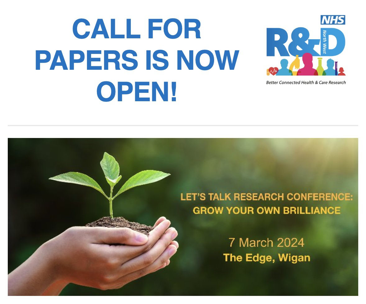 Call for papers for our #Letstalkresearch2024 conference is now open! Check out all the details, including guidelines & application forms for presentations, workshops & alt format presentations! CLOSING DATE: 1ST DECEMBER 2023! Full details here shorturl.at/fgwCZ