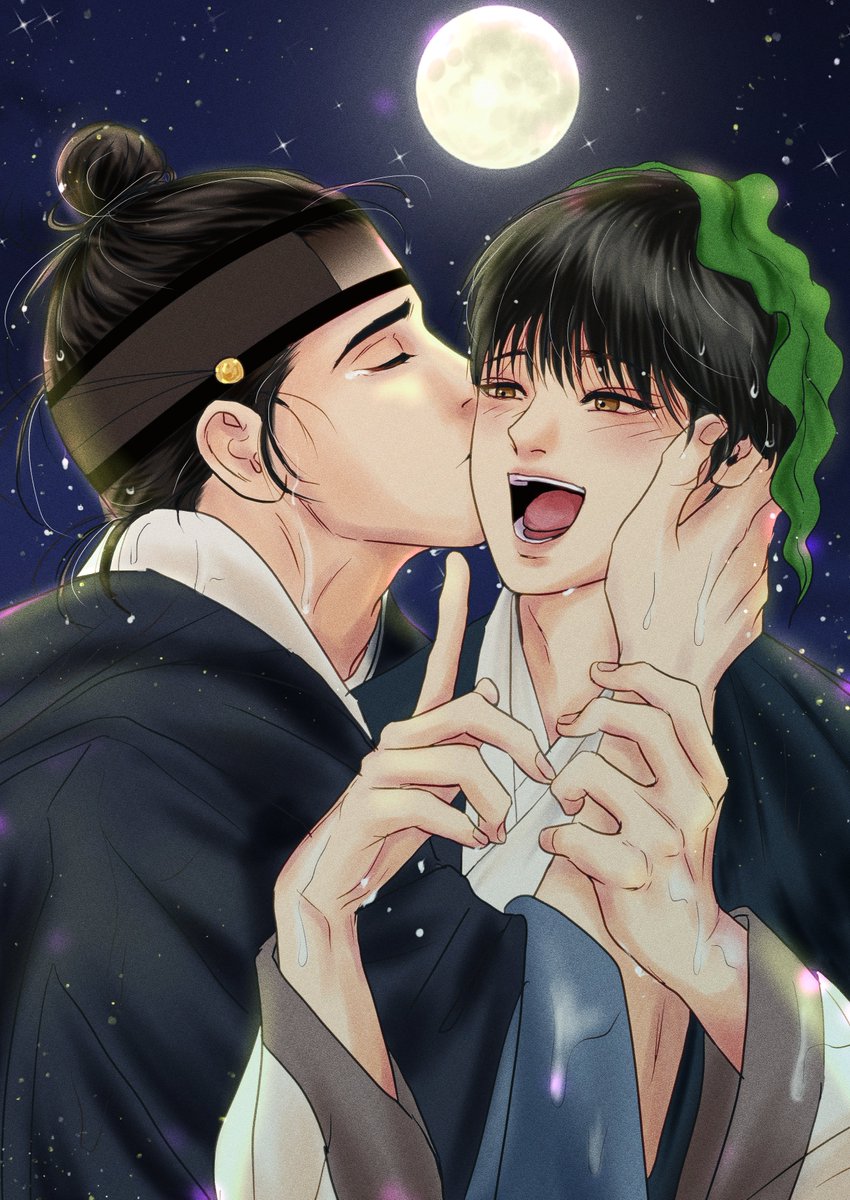 見つかりました！
#夜画帳 
#PainterOfTheNight 
#야화첩
<a href="/ByeonDuck_/">변덕/Byeonduck</a>