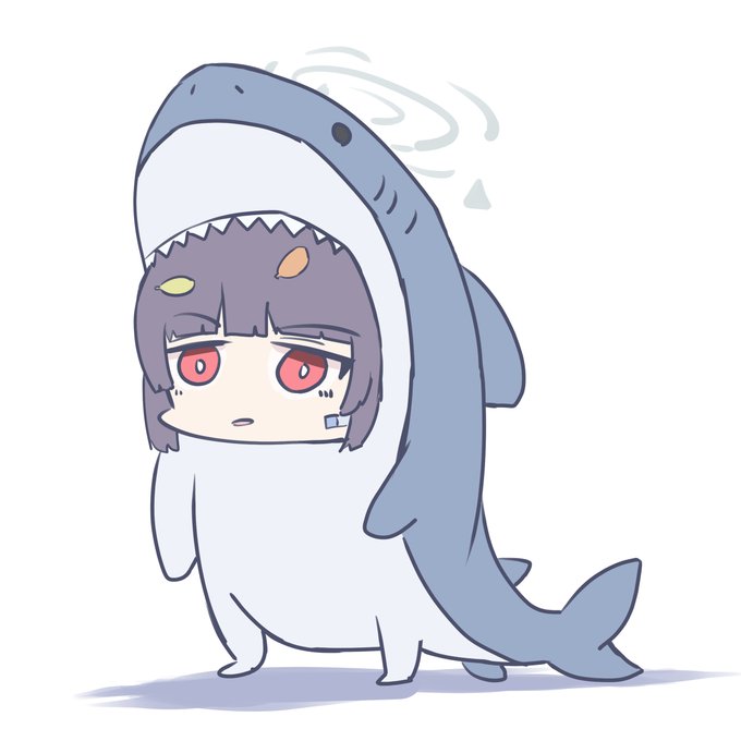 「shark costume」 illustration images(Latest｜RT&Fav:50)｜2pages
