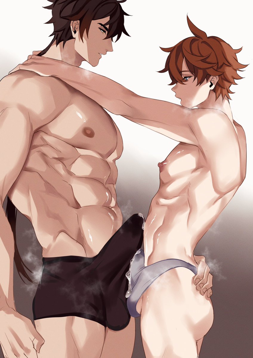 🔞 Salmon’s Kinktober Day 3 
Frotting 
NSFW and uncensored here: salmon-shop.fourthwall.com/supporters/pos…
Subscribestar: subscribestar.adult/posts/1039808
#ZhongChi #鍾タル