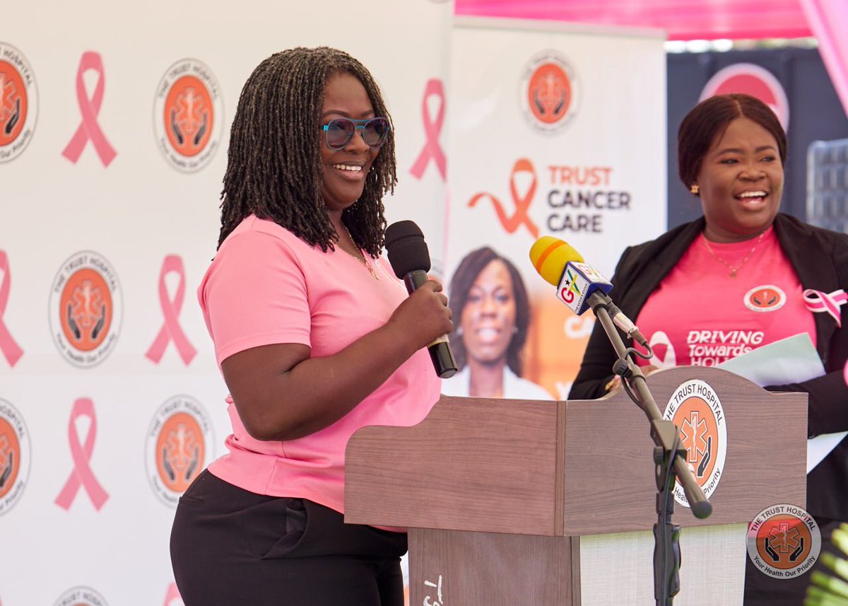TheTrustHosp's tweet photo. Capturing moments from our Breast Cancer Awareness Month kickoff event! 📸✨
#pinkoctober2023
#breastcancerawareness
#managingtogether
#closingthecaregap https://t.co/ptOVtTaSee