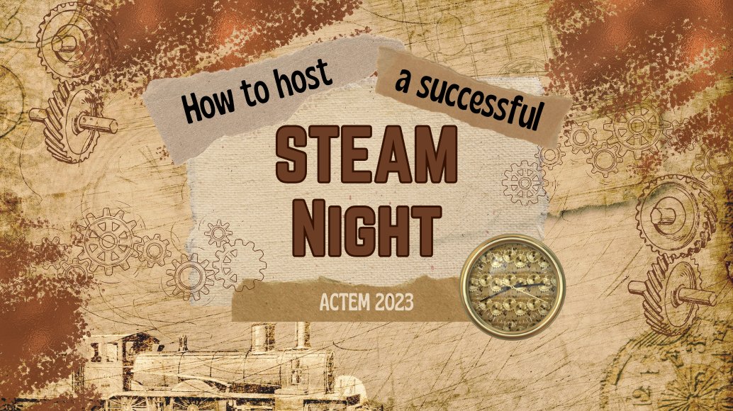 tofer8's tweet photo. I'm excited to speak at ACTEM2023! We are full STEAM ahead! All aboard!!!! https://t.co/kEzzjt3yXi @ACTEM #ACTEM23 @sched https://t.co/nbnTyVg50X