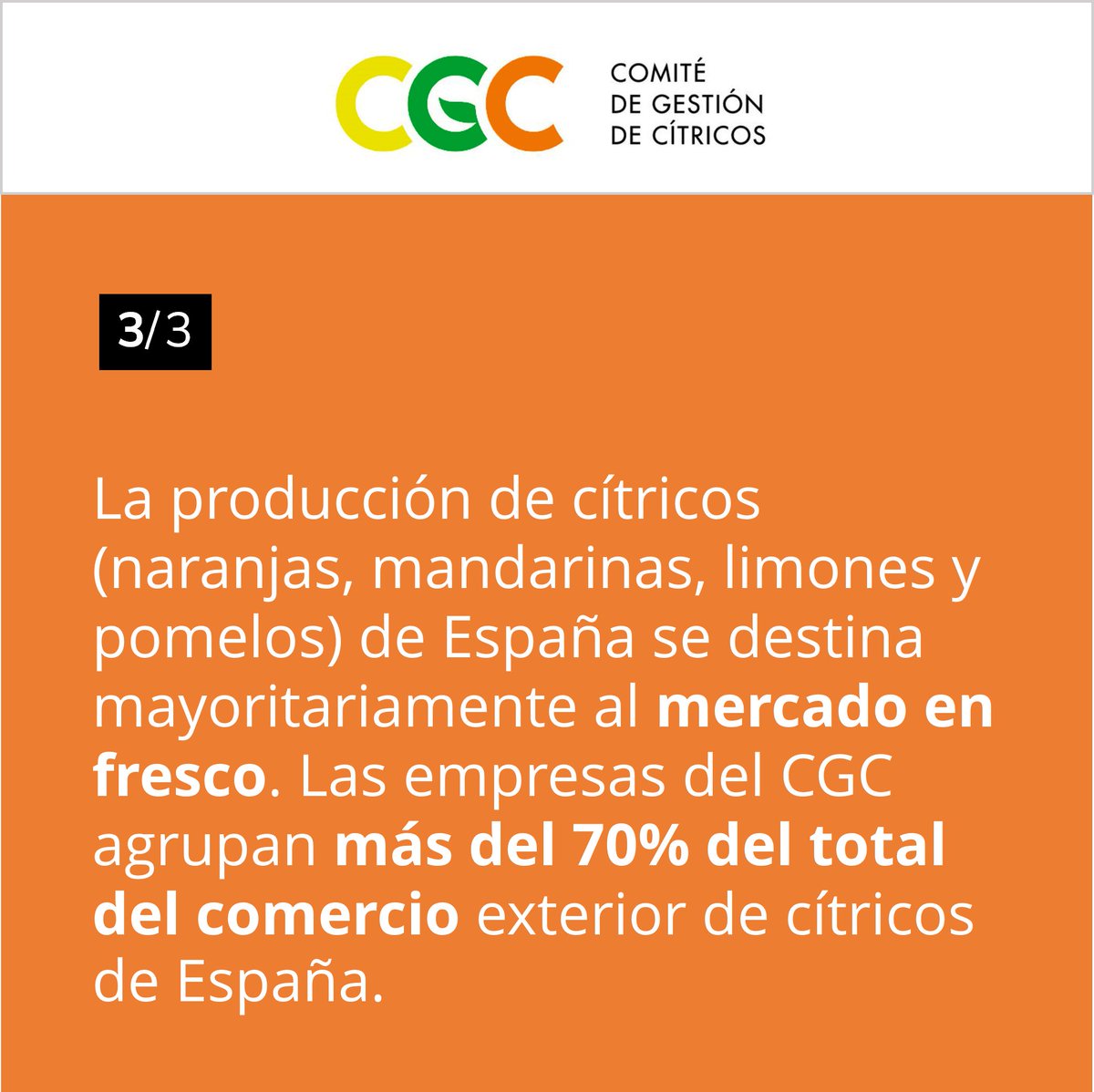 Comité de Gestión de Cítricos 🍊 tweet media