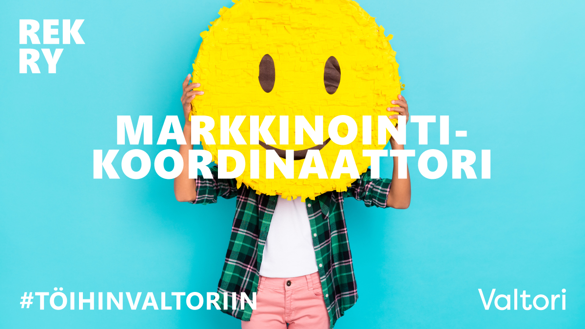 #rekry Etsimme markkinointikoordinaattoria Viestintä ja markkinointi -tulosyksikköön. 

📍Tule kasvattamaan asiantuntijuuttasi markkinointi-, viestintä- ja tiedotustehtävien parissa. 

📍Hae 18.10. klo 16.15 Valtiolle.fi-rekrytointiportaalin kautta.  

#TöissäValtiolla