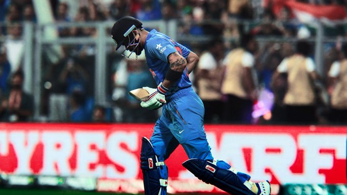 chixxsays's tweet photo. They Rested Virat Kohli in overseas  

Played just 4 ODIs in last 4 months

Didn't play first 2 ODIs and the warm up games

By chance if he messes up on 8th, all the blame will be on him not on management but Aussies are his favorites, so let's hope the 48th century is just around the corner.